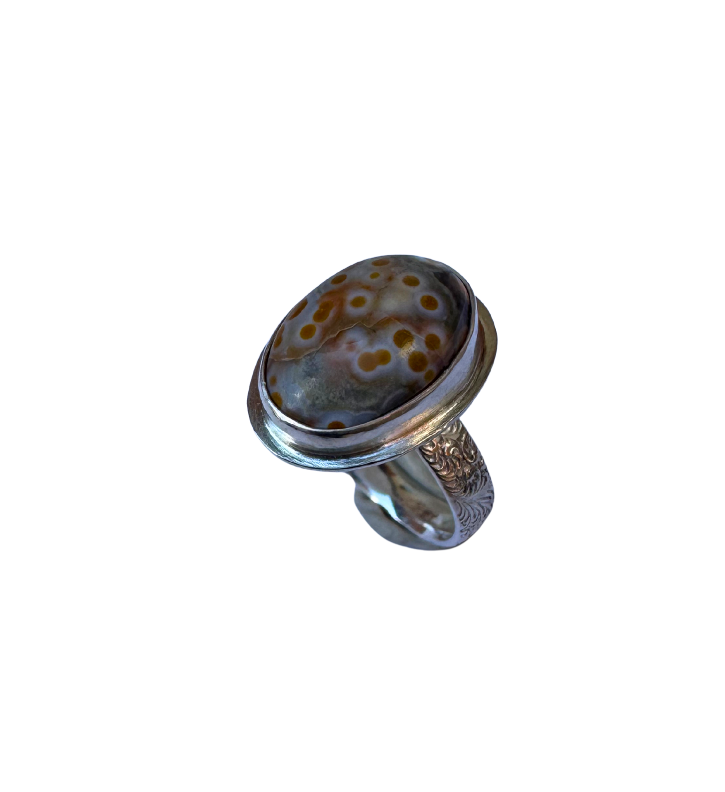 Ocean Jasper Ring Size 4