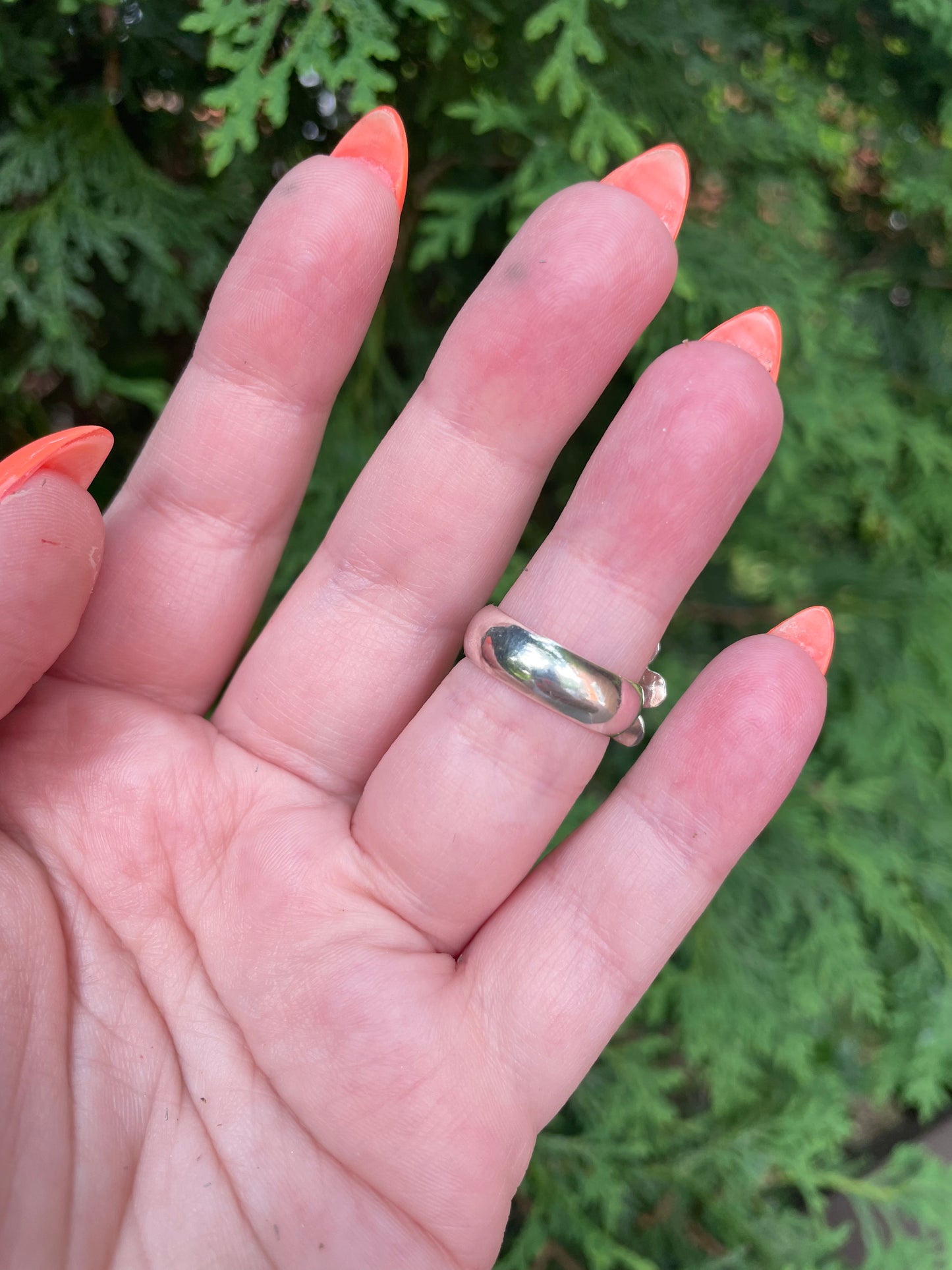 Mystic Sage Daisy Ring, Size 5.75