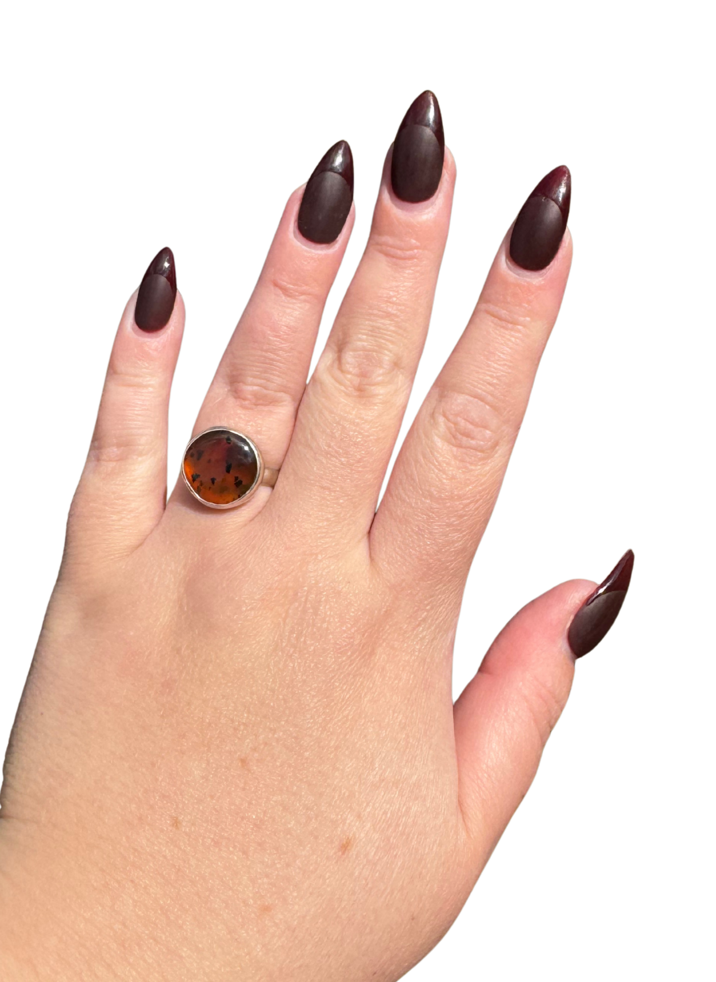 Montana Agate Ring Size 8.25