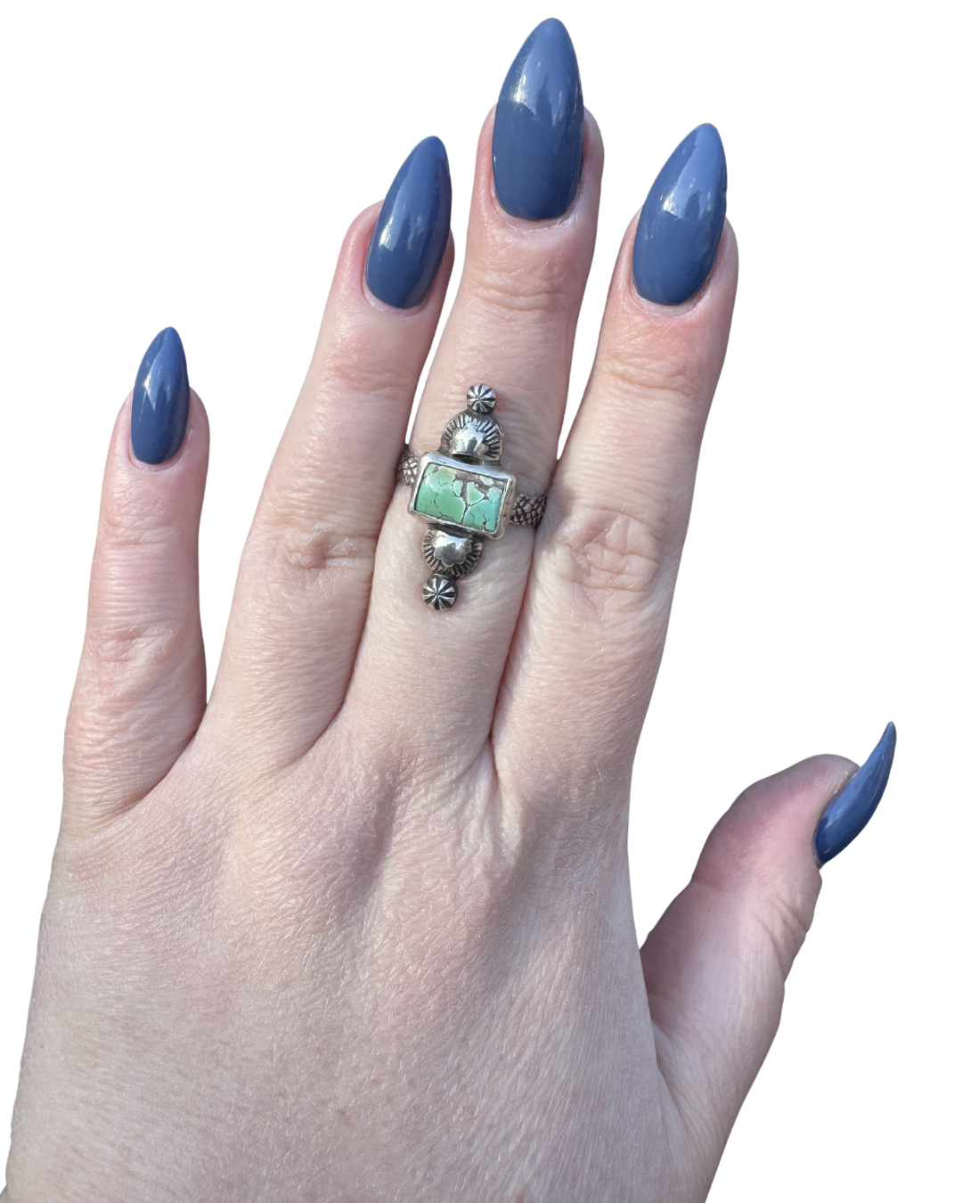 Royston Turquoise Ring, Size 8