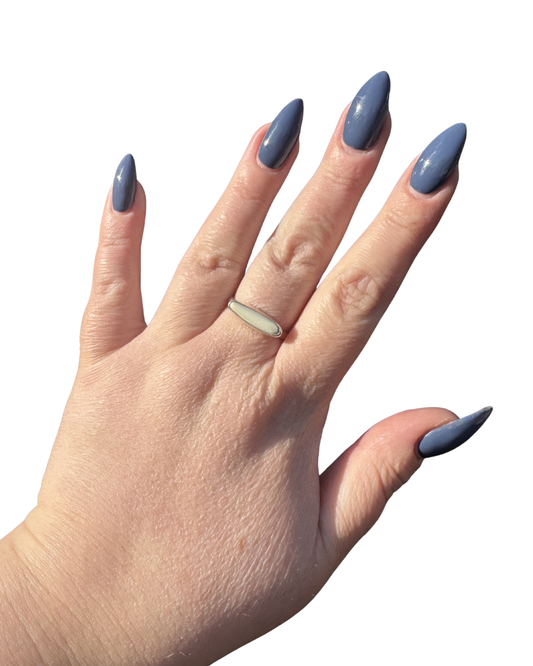 Horizontal Ivory Creek Variscite Ring Size 10