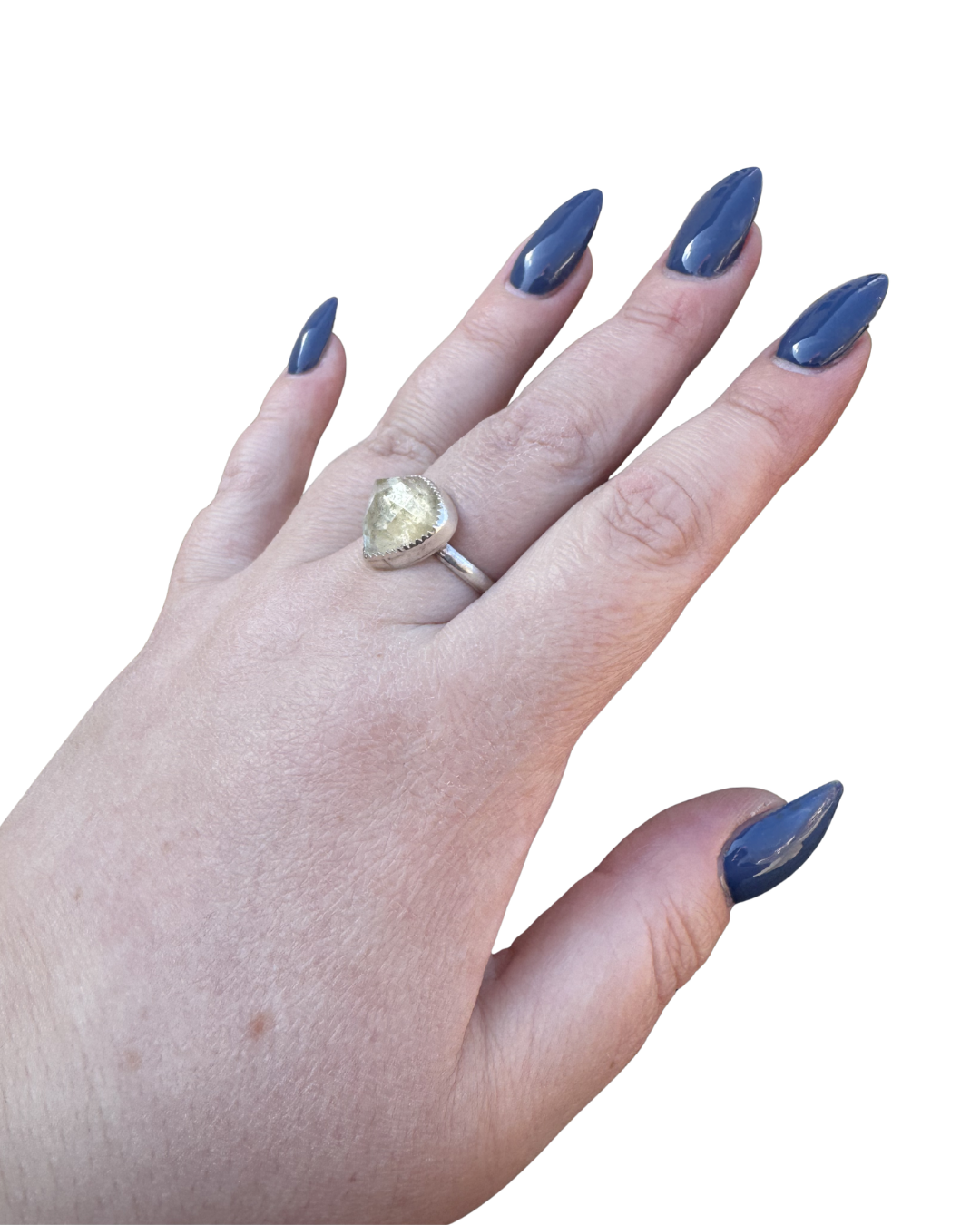 Gorgeous Heliodor Ring , Size 8.5