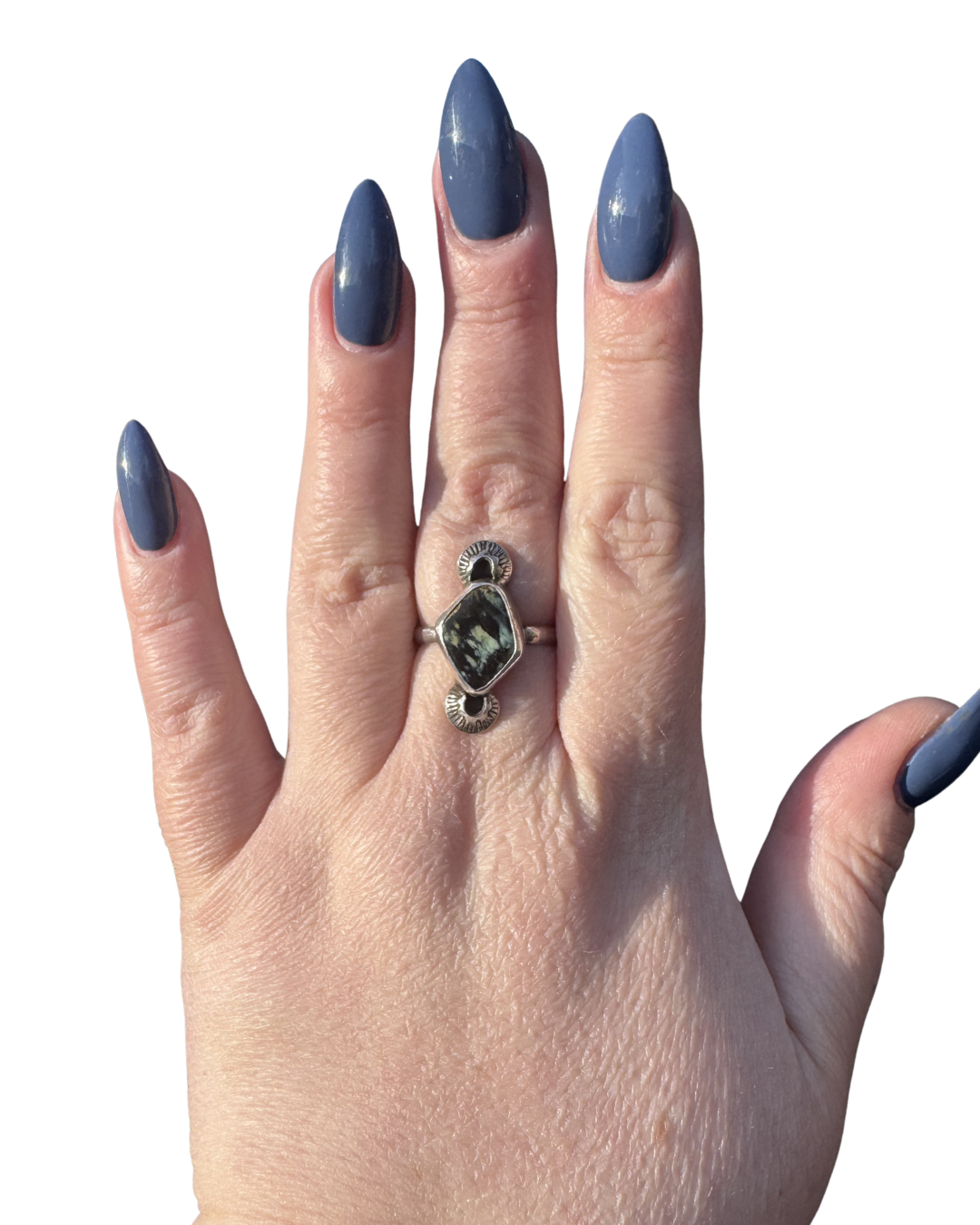 Blue Boy Variscite Ring, Size 9