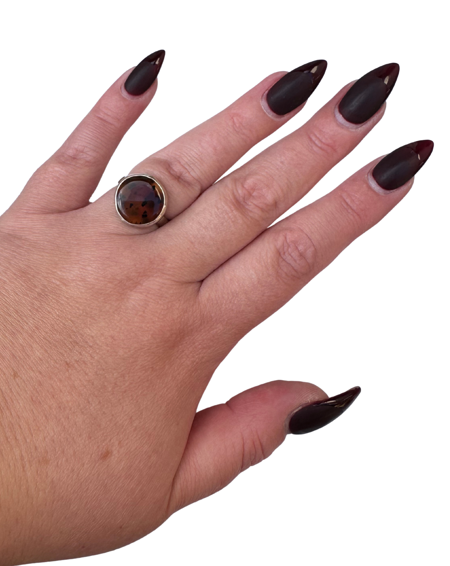 Montana Agate Ring Size 8.25