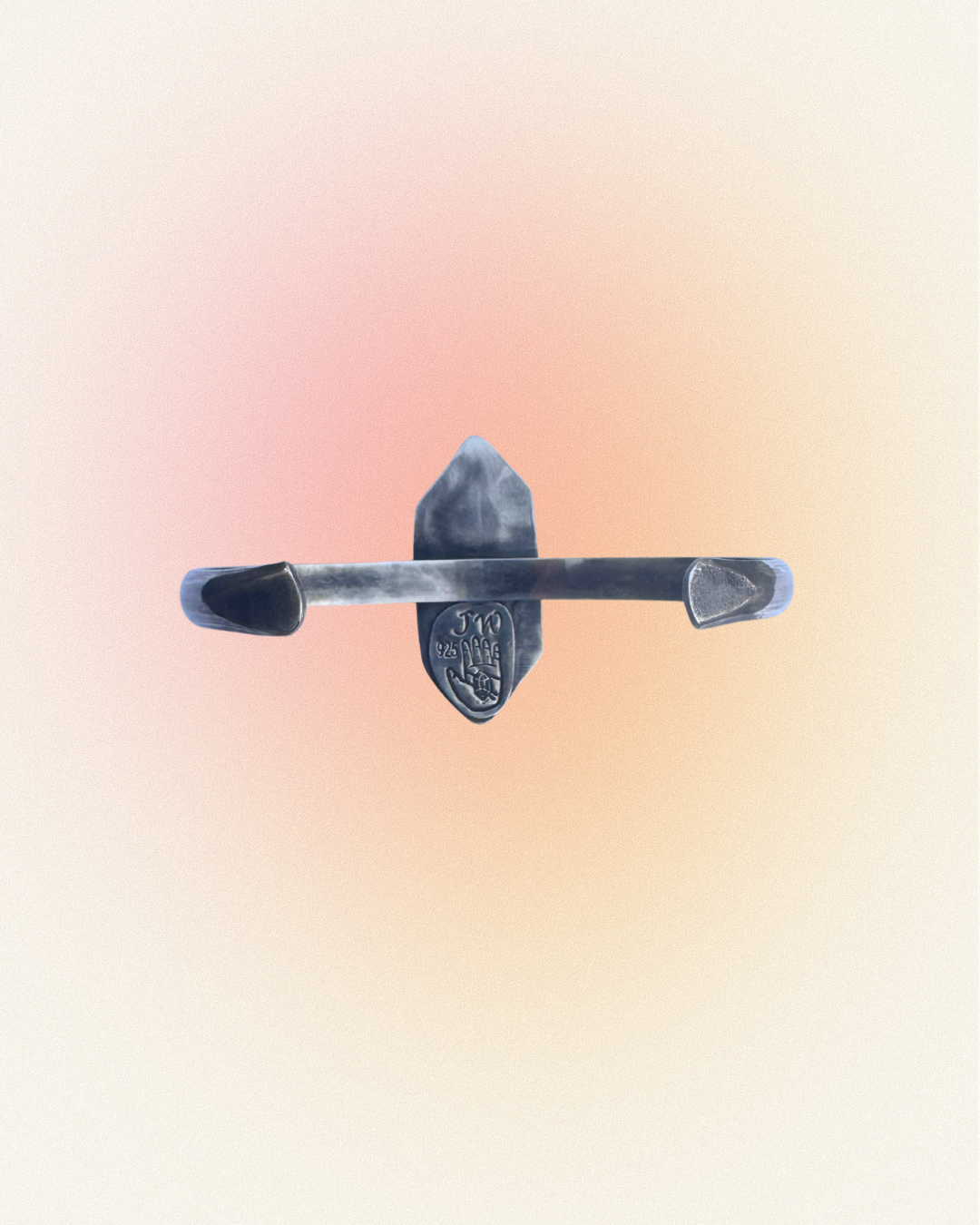 Horizontal Tibetan Quartz Cuff