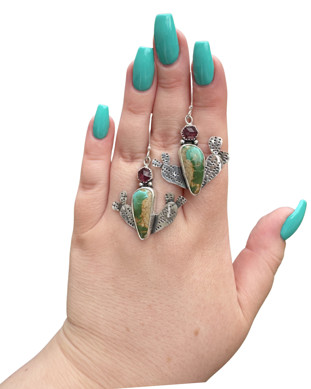 Prickly Pear Cactus Royston Earring 2