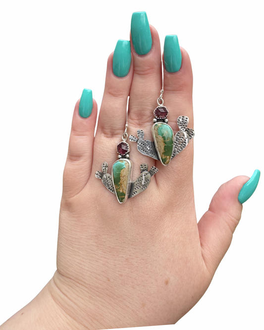 Prickly Pear Cactus Royston Earring 2