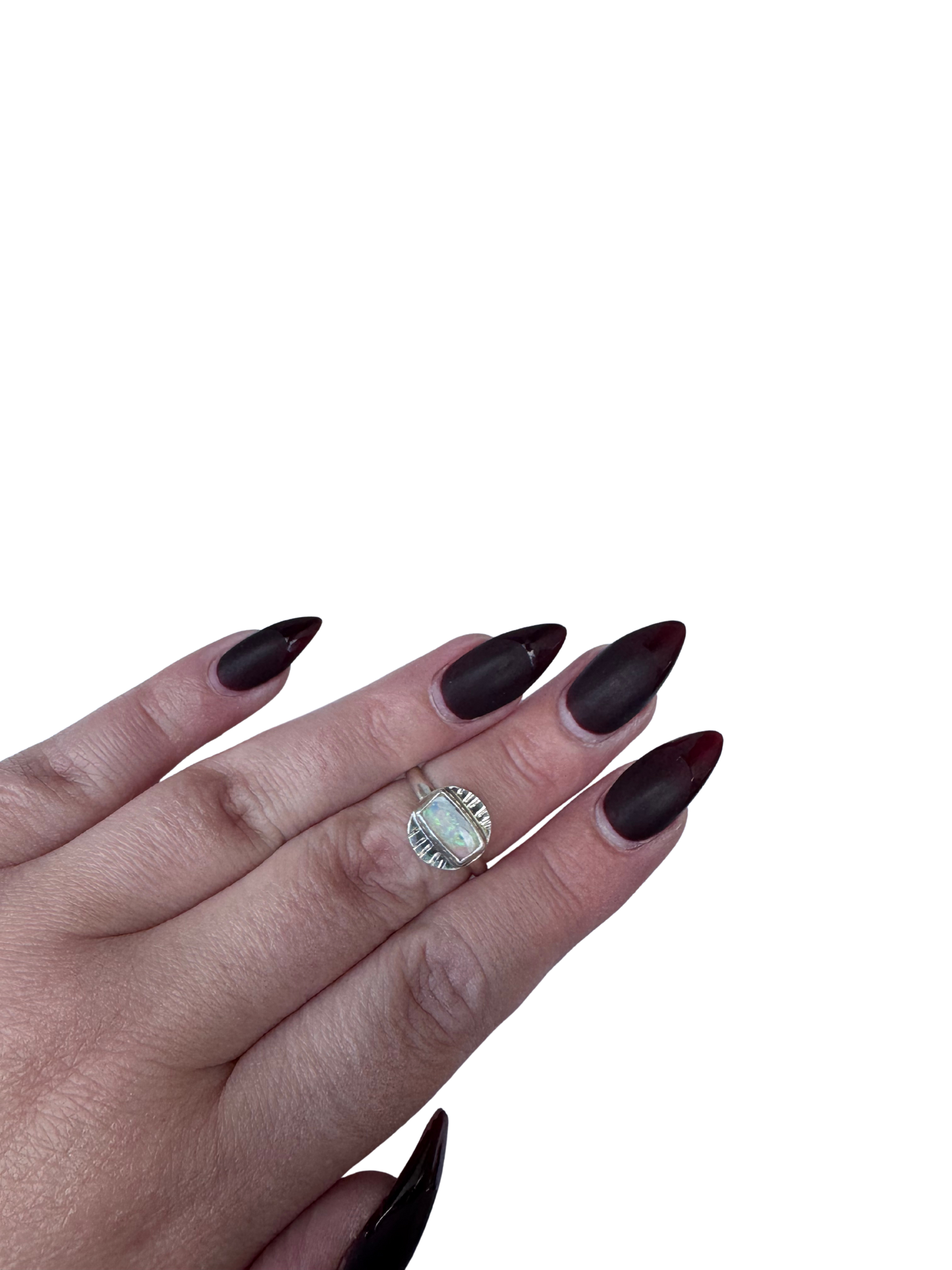 Boulder Opal Ring Size 6.5