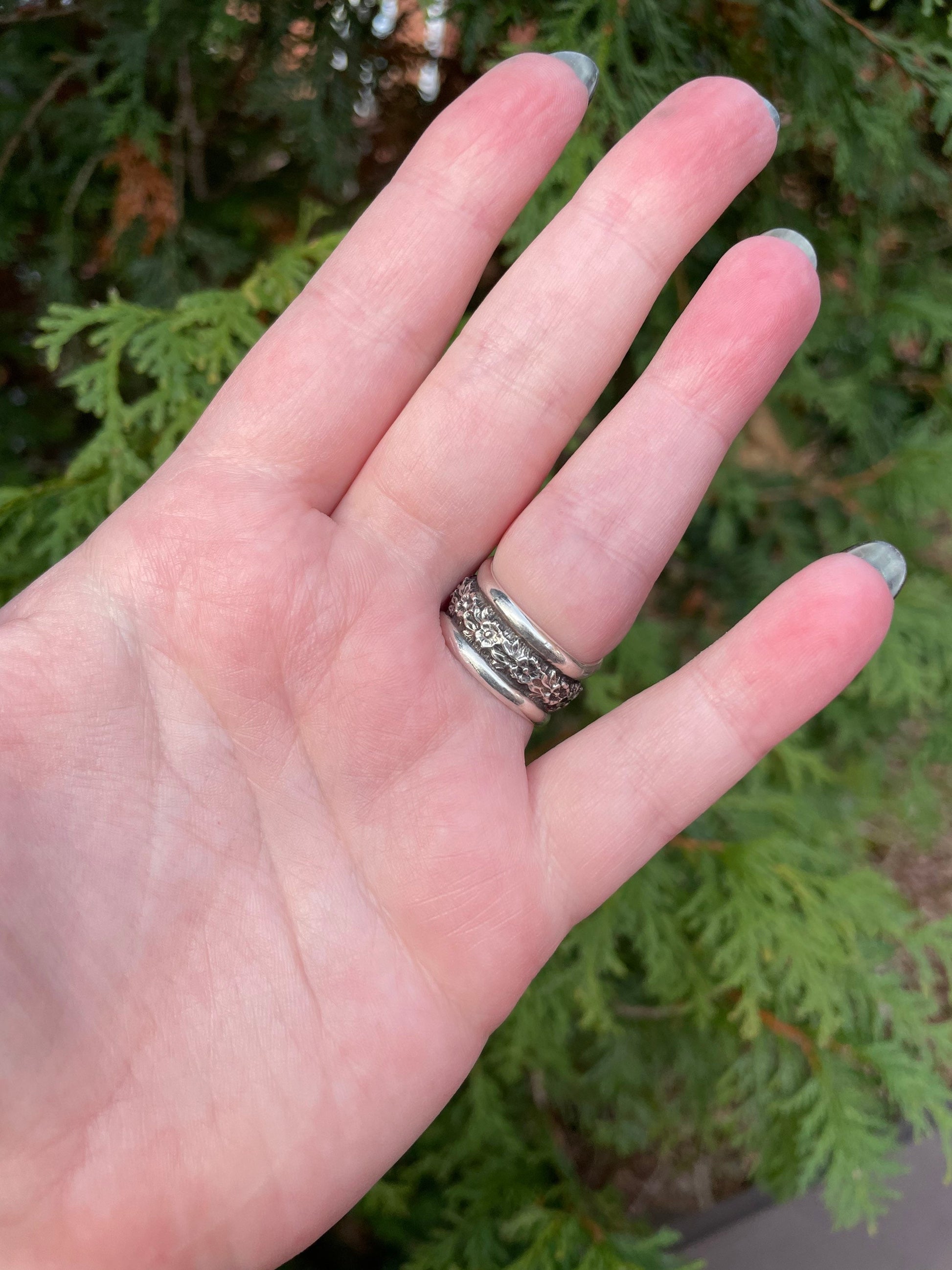 Dazzling carico lake turquoise handmade ring