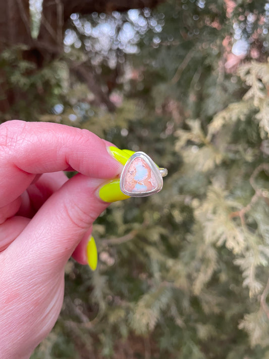 Mexican fire opal ring size 5